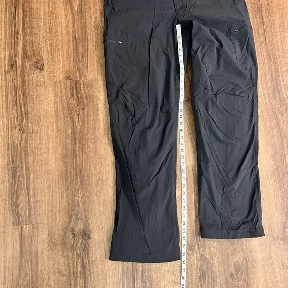 LL Bean Men's Cresta Hiking Pants, Standard Fit, Fleece-Lined Gray Sz 38 - Picture 9 of 12